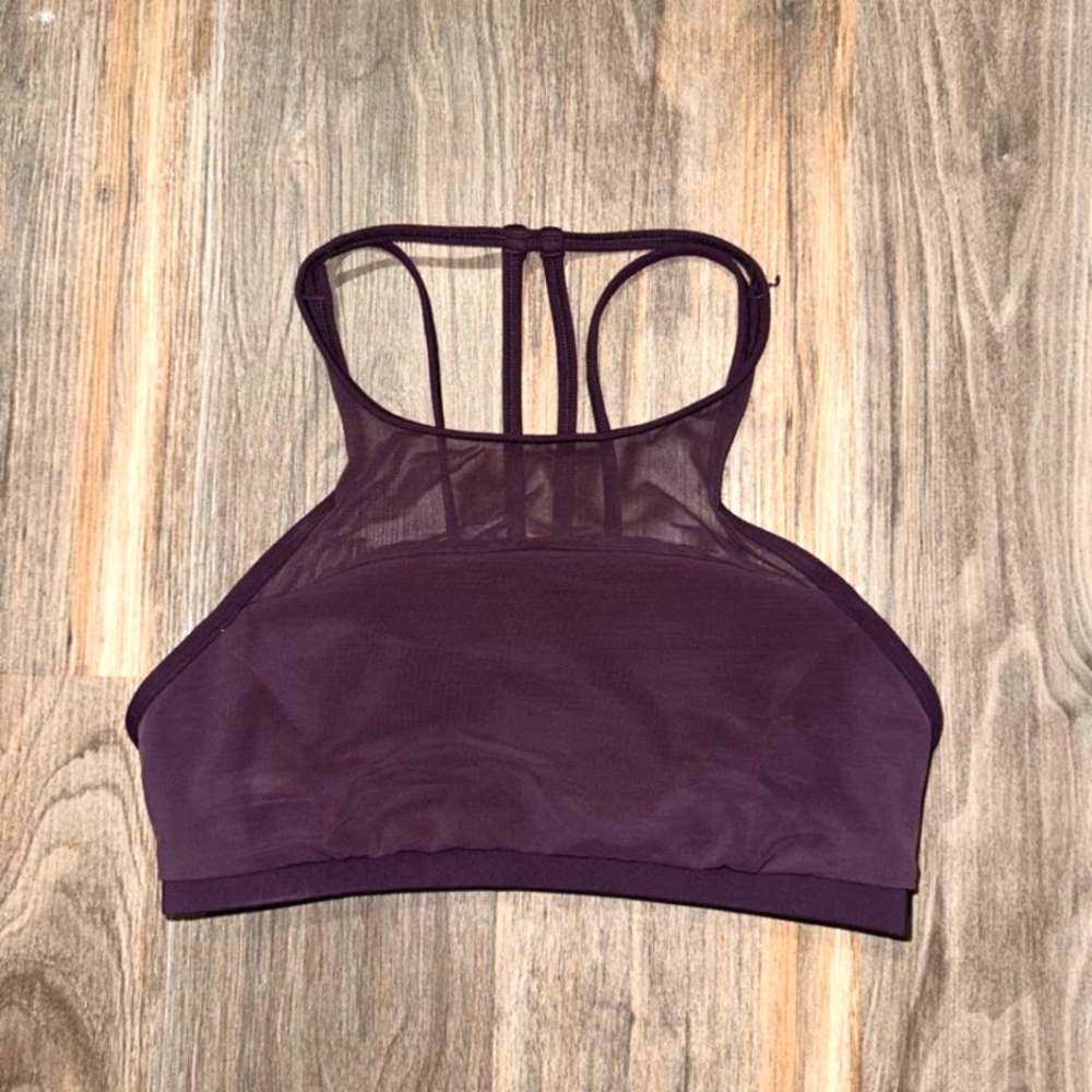 Lululemon Plum Sports Bra.